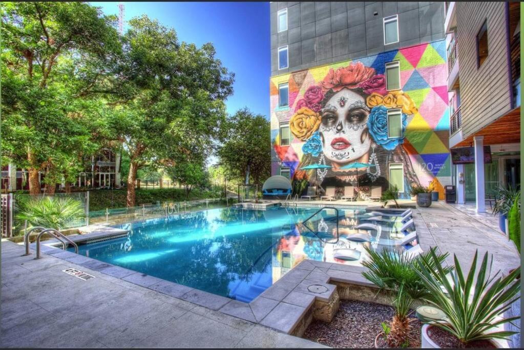 Beautiful Riverwalk Apt With Full Amenities, King Bed & Free Parking Σαν Αντόνιο Εξωτερικό φωτογραφία